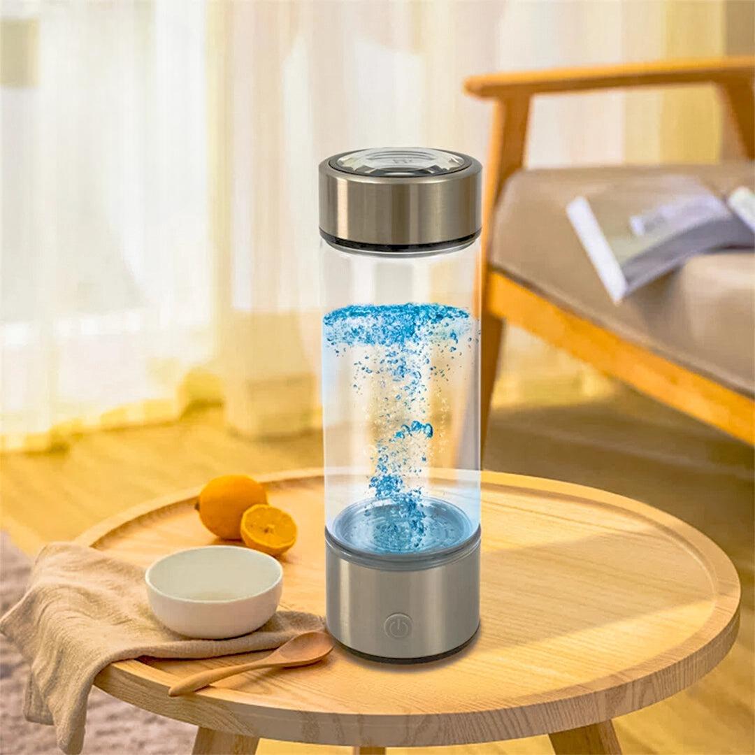 Wasserstoff-Wasserflasche